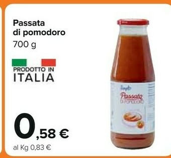 Carrefour Passata Di Pomodoro offerta