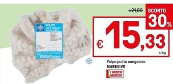 Iper La Grande Marevivo polpo pulito congelato offerta