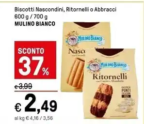 Iper La Grande Mulino bianco biscotti nascondini offerta