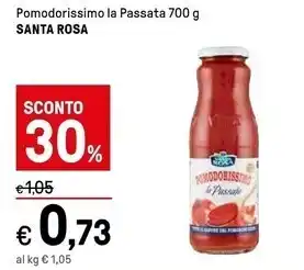 Iper La Grande Santa rosa pomodorissimo la passata offerta