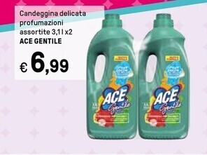 Iper La Grande Ace candeggina delicata profumazioni offerta