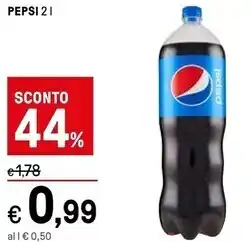 Iper La Grande Pepsi 2l offerta