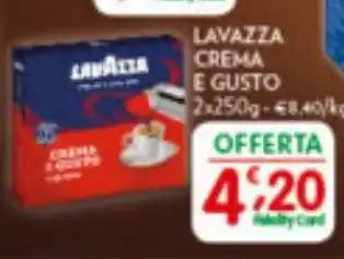 D'Ambros LAVAZZA CREMA E GUSTO 2 x 250 g offerta