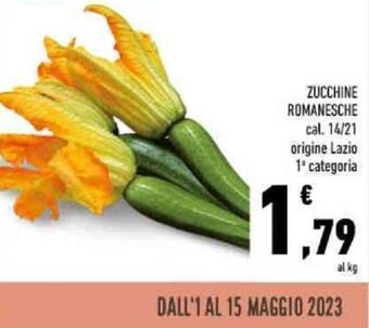 Conad ZUCCHINE ROMANESCHE offerta