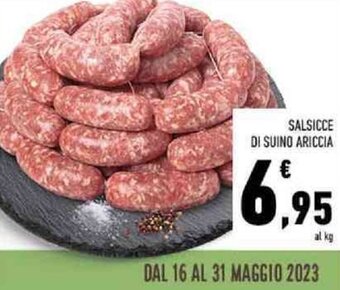 Conad SALSICCE DI SUINO ARICCIA offerta