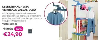 Kasanova Stendibiancheria Verticale Salvaspazio offerta