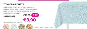 Kasanova Tovaglia Loneta offerta