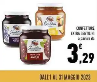 Conad CONFETTURE EXTRA GENTILINI offerta