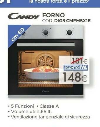 Mondo Convenienza Candy Forno offerta