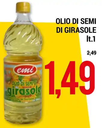 Hardis OLIO DI SEMI DI GIRASOLE lt.1 offerta