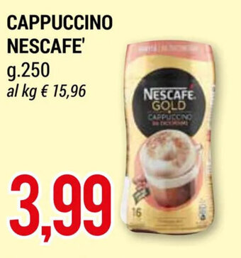 CAPPUCCINO NESCAFE' g.250
