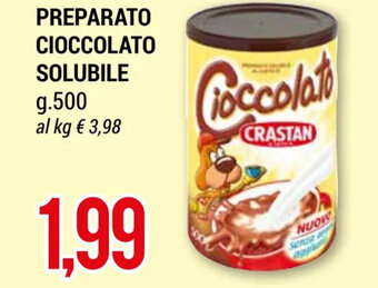 Hardis PREPARATO CIOCCOLATO SOLUBILE g.500 offerta
