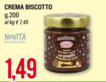 Hardis CREMA BISCOTTO g.200 offerta