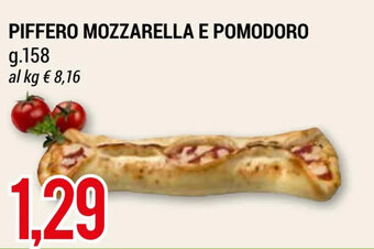 Hardis PIFFERO MOZZARELLA E POMODORO g.158 offerta
