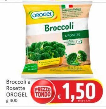 Paghi Poco Broccoli a Rosette OROGEL g 400 offerta