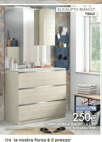 Mondo Convenienza Mobili bagno offerta