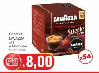 Paghi Poco Capsule LAVAZZA x54 offerta