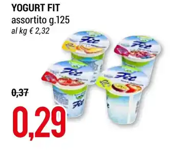 Hardis YOGURT FIT assortito g.125 offerta