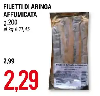 FILETTI DI ARINGA AFFUMICATA g.200