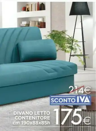 Mondo Convenienza Divan Letto Contenitore offerta