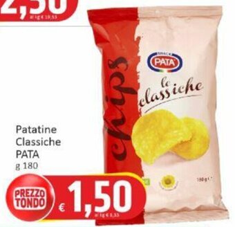 Paghi Poco Patatine Classiche PATA g 180 offerta