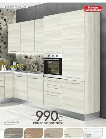 Mondo Convenienza Olmo Mondo Convenienza Cucina Come Foto Eucalipto Bianco offerta