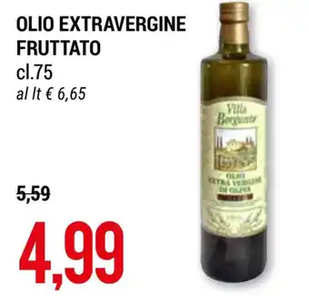 OLIO EXTRAVERGINE FRUTTATO cl.75