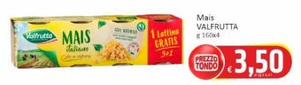 Paghi Poco Mais VALFRUTTA g 160x4 offerta
