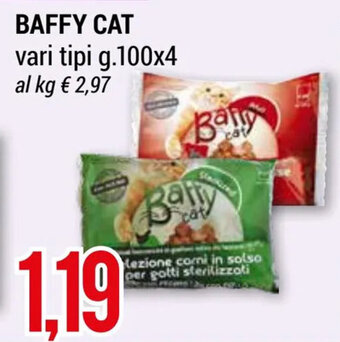 Hardis BAFFY CAT vari tipi g.100x4 offerta