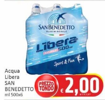 Paghi Poco Acqua Libera SAN BENEDETTO ml 500x6 offerta