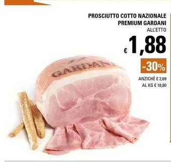 Basko Gardani Prosciutto Cotto Nazionale offerta