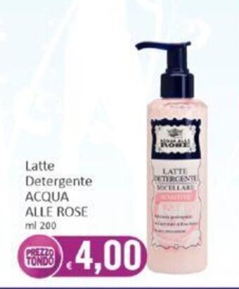 Latte Detergente ACQUA ALLE ROSE ml 200