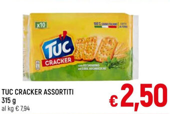 A&O TUC CRACKER ASSORTITI 315 g offerta