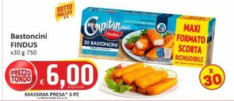 Paghi Poco Bastoncini FINDUS x30 g 750 offerta