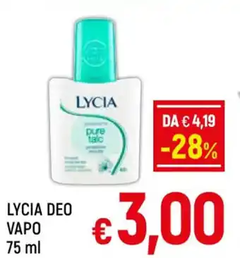 A&O LYCIA LYCIA DEO VAPO 75 ml offerta