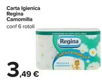 Regina Carta Igienica Camomilla