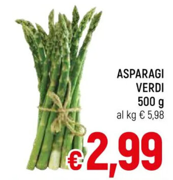 A&O ASPARAGI VERDI 500 g offerta