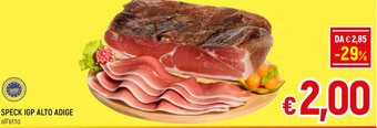 A&O SPECK IGP ALTO ADIGE offerta