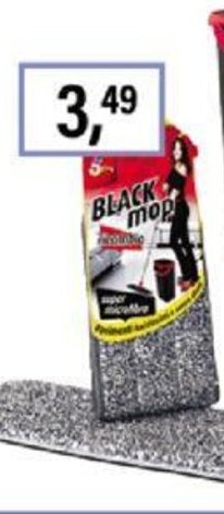 SUPERFIVE BLACK Kit mop completo