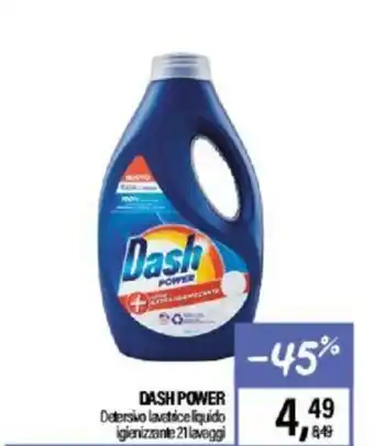 Caddy's DASH POWER Detersivo lavatrice liquido igienizzante 21 lavaggi offerta