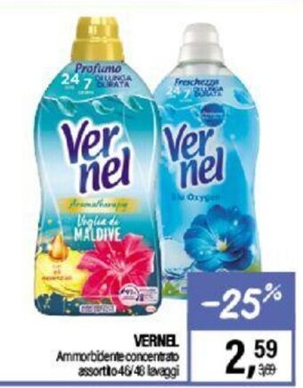 Caddy's VERNEL Ammorbidente concentrato assortito-46/48 lavaggi offerta