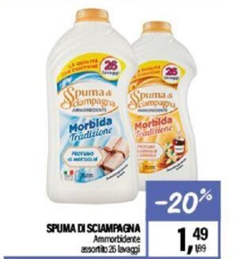 Caddy's SPUMA DI SCIAMPAGNA offerta
