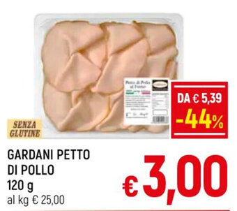 A&O GARDANI PETTO DI POLLO 120 g offerta