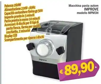 Ard Discount Improve macchina pasta autom offerta
