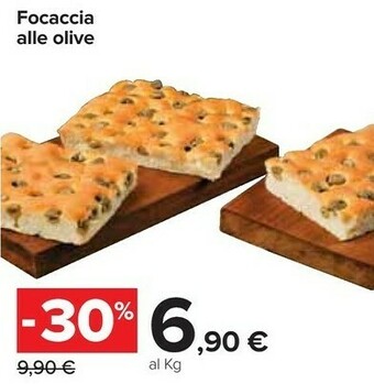 Carrefour Focaccia Alle Olive offerta