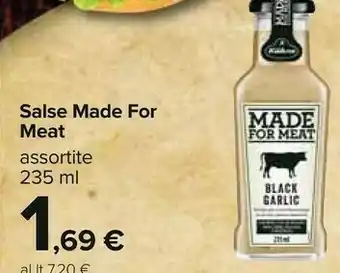 Carrefour Made For Meat Salse offerta