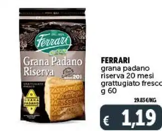 Gourmet Déco Ferrari grana padano riserva offerta
