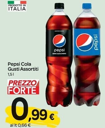 Carrefour Express Pepsi cola gusti assortiti offerta