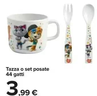 Carrefour Tazza O Set Posate offerta