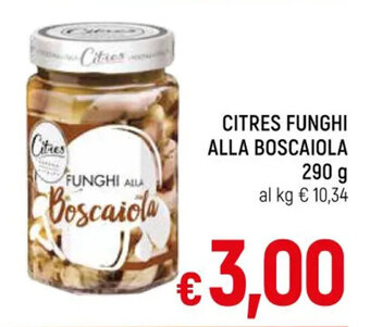 A&O CITRES FUNGHI ALLA BOSCAIOLA 290 g offerta